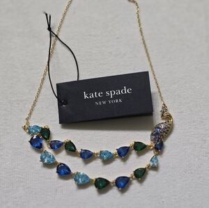 Kate Spade Perfect Plume Peacock Necklace